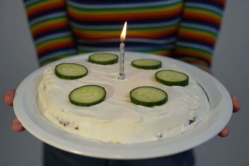 Mai van Ingen made a cake for the frame 123456 celebration!